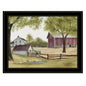 Trendy Decor 4U "The Old Spring House" Framed Wall Art, Modern Home Decor Framed Print for Living Room, Bedroom & Farmhouse Wall Decoration by Billy Jacobs