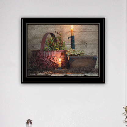 Trendy Framed Wall Art - Multicolor Paper Print for Living Room & Bedroom