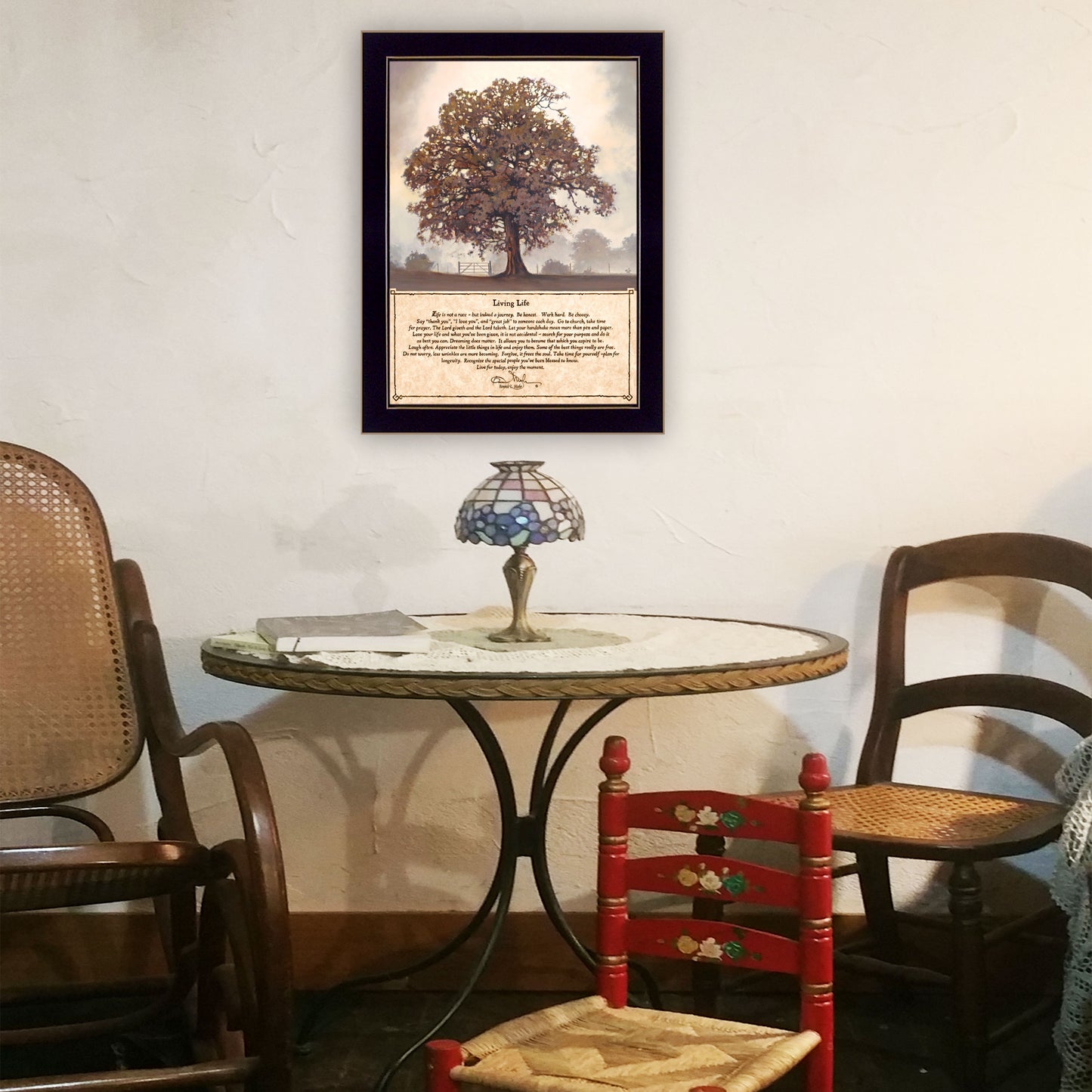 Trendy Framed Wall Art - Modern Home Decor Multicolor MDF