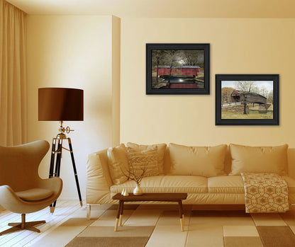 Multicolor MDF Framed Wall Art - Living Room Decor