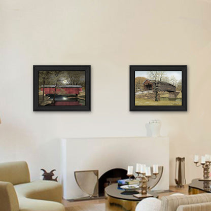 Multicolor MDF Framed Wall Art - Living Room Decor