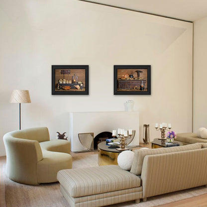 Multicolor MDF Framed Wall Art - Living Room Decor