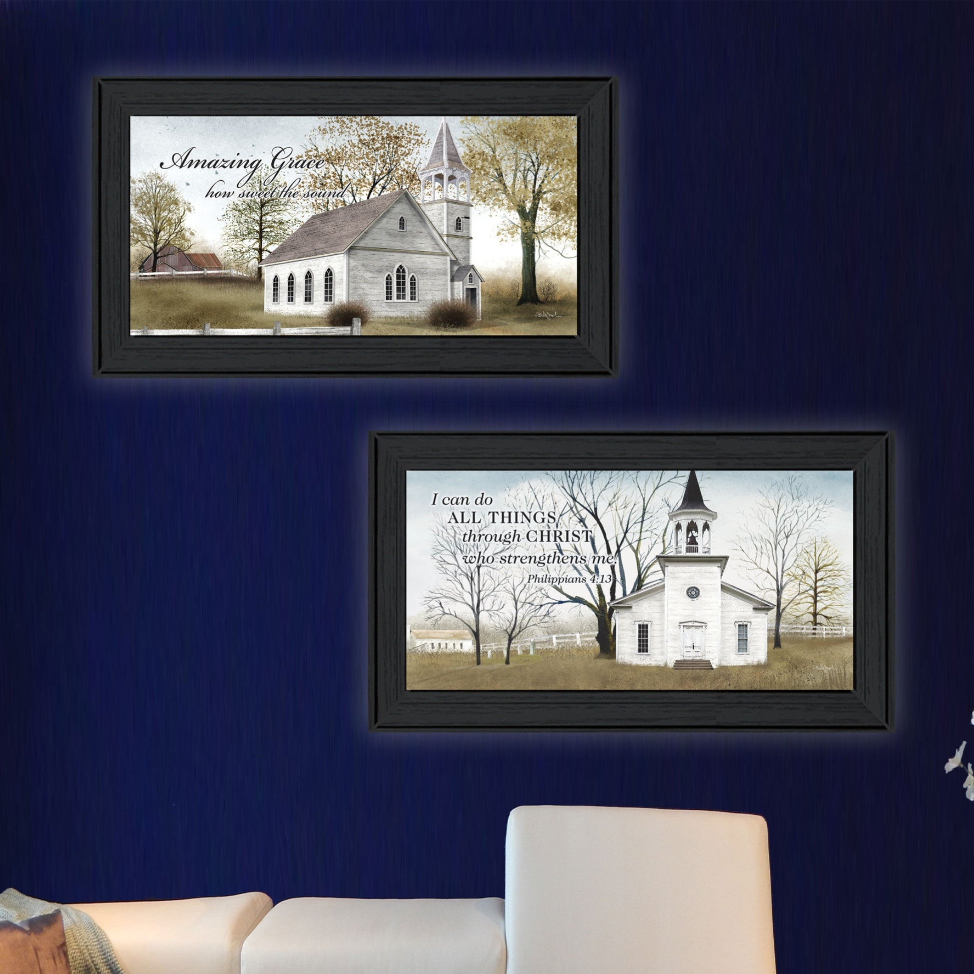 Trendy Framed Wall Art - Modern Home Decor Multicolor Paper