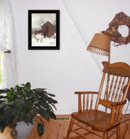 Trendy Winter Coat Framed Wall Art - Modern Home Decor Print