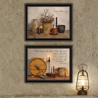 Trendy Wall Art Prints - Multicolor Wood & Paper Decor