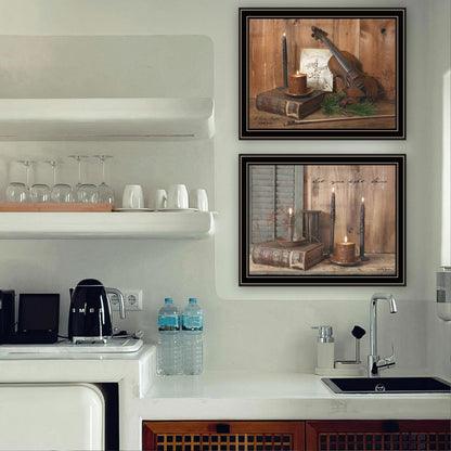 Multi-Colored Wood & Paper Wall Art - Bedroom Decor Print
