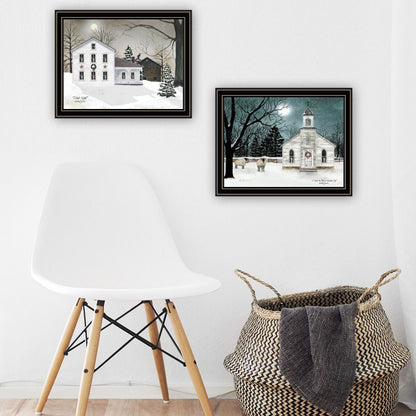 Trendy Framed Wall Art - Multi-Color Vignette Decor for Living Room & Bedroom