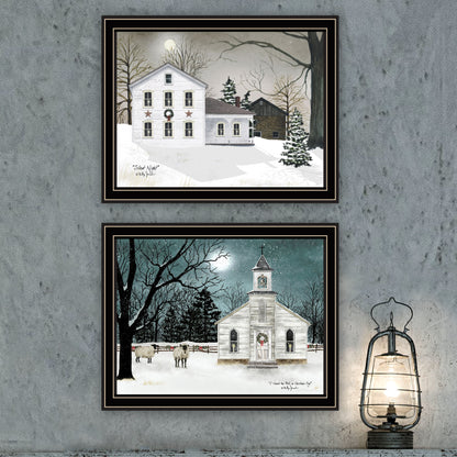 Trendy Framed Wall Art - Multi-Color Vignette Decor for Living Room & Bedroom