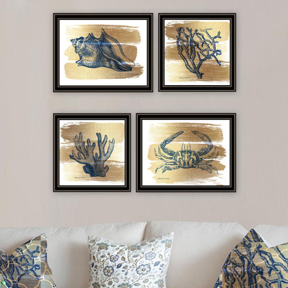 Trendy Framed Wall Art - Multi-Color Sea Collection