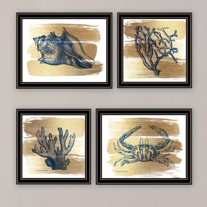 Trendy Framed Wall Art - Multi-Color Sea Collection