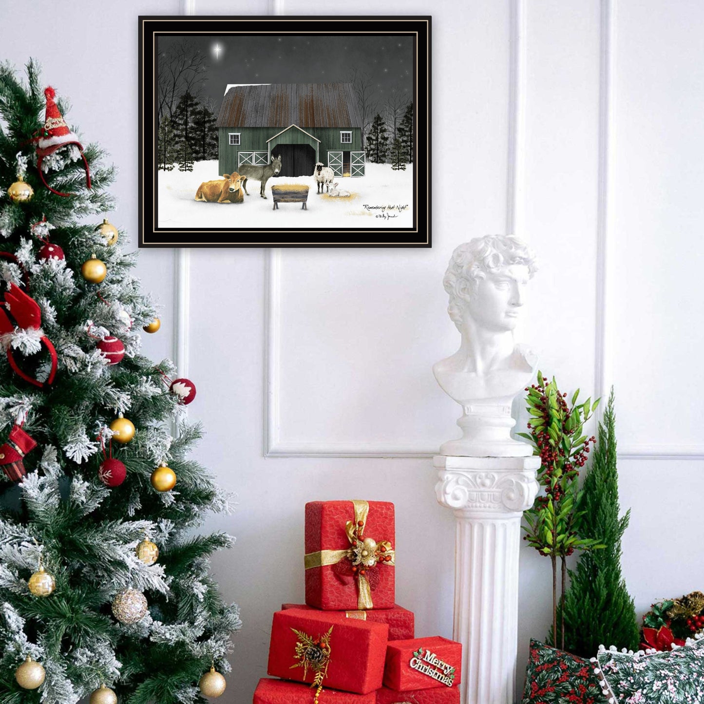 Multi-Colored Wood & Paper Wall Art - Bedroom & Living Room Decor