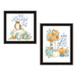 Trendy Decor 4U 2- Piece Vignette I Love Fall Most of All Black Framed Wall Art for Living Room, Bedroom Wall Art Print for Home Decor by Deb Strain