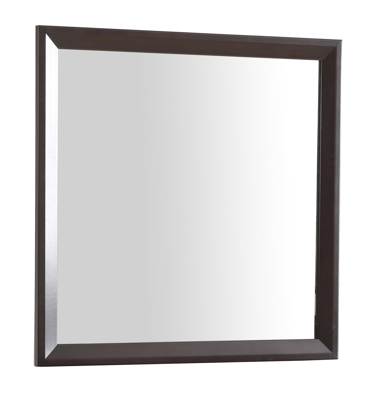 Espresso Particle Board Vanity Mirror 36" x 2"