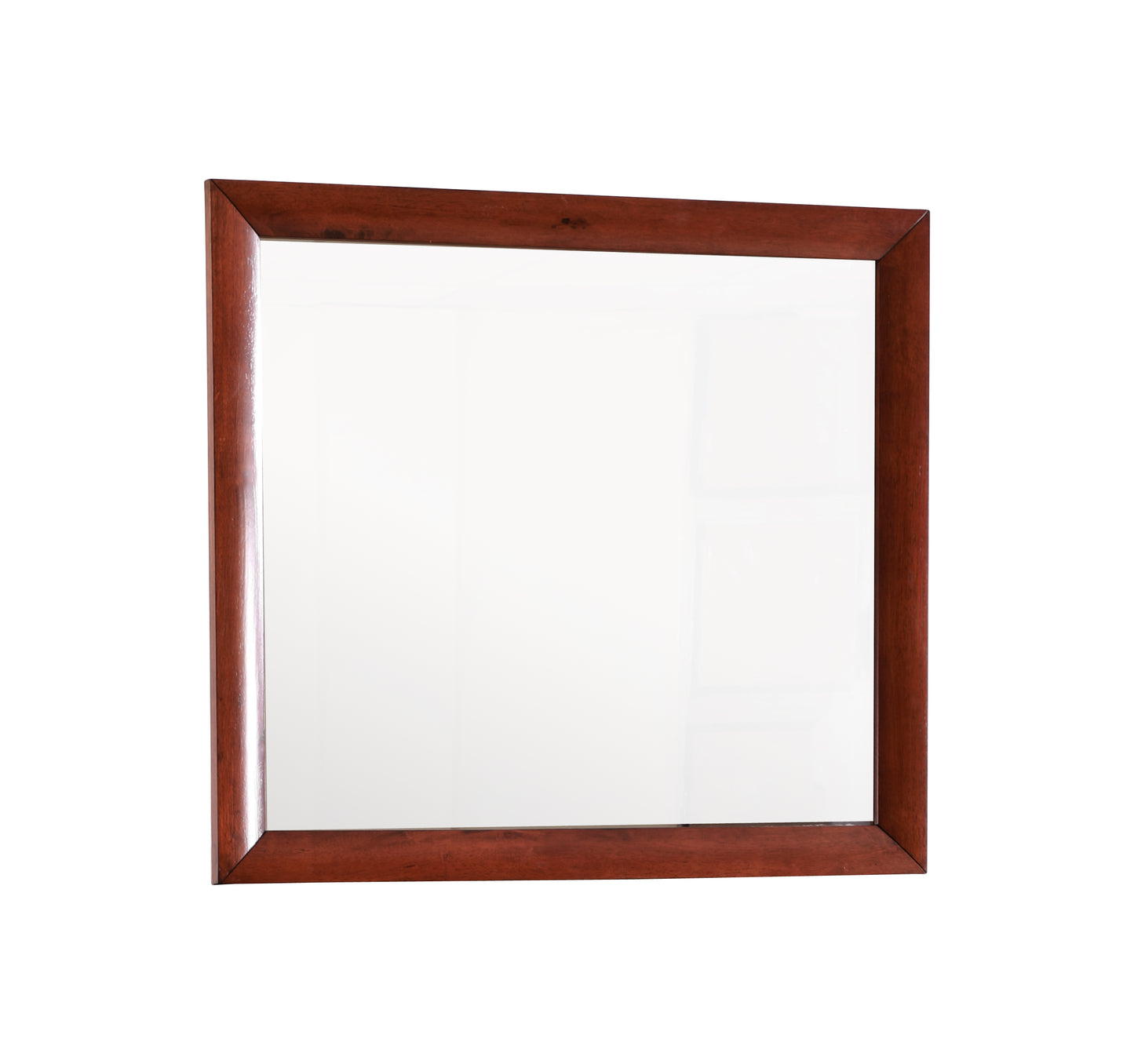 Cherry Finish Vanity Mirror - 35" x 1"