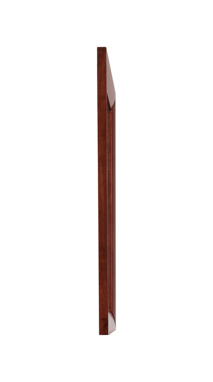 Cherry Finish Vanity Mirror - 35" x 1"