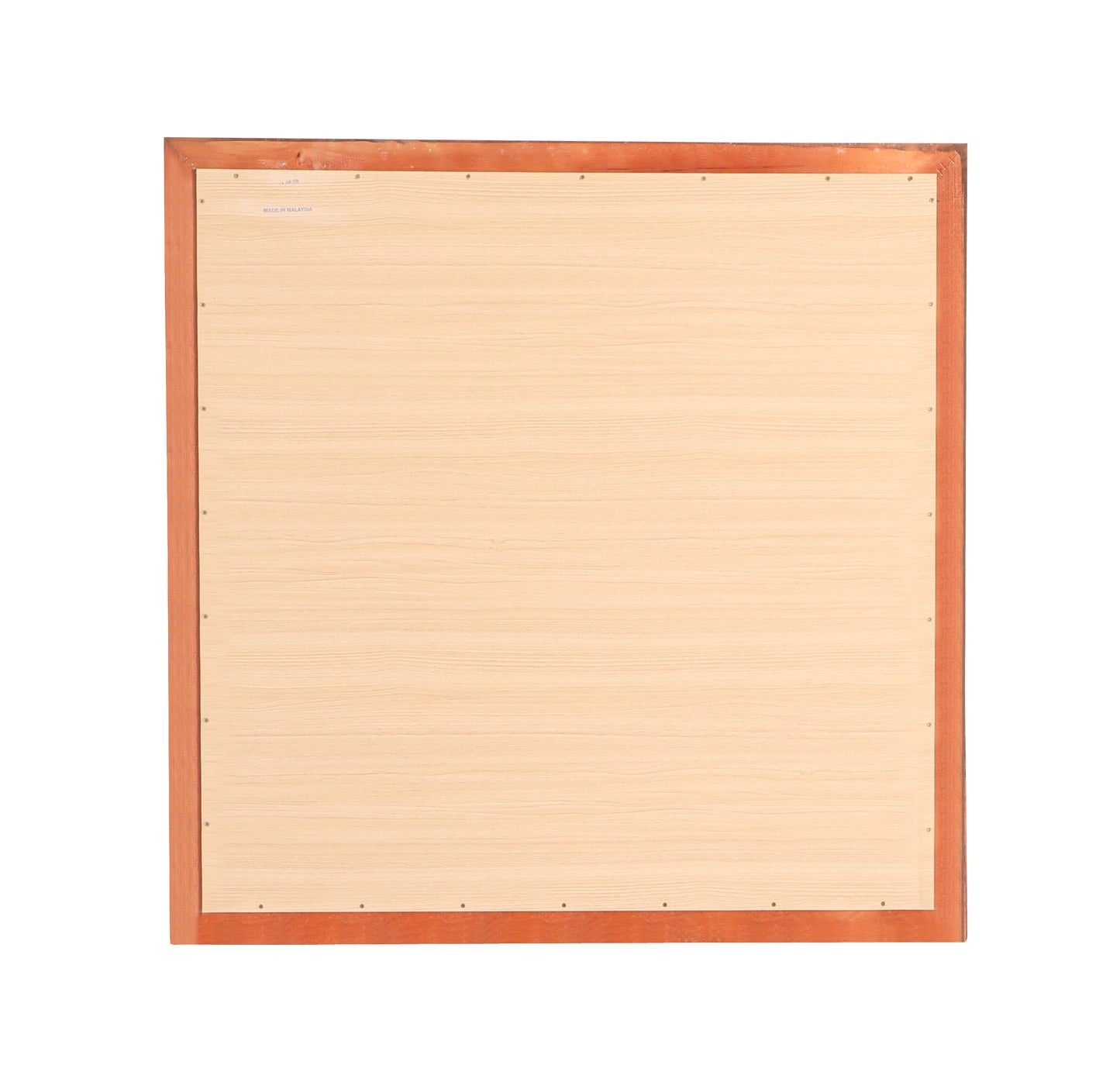 Cherry Wood Vanity Mirror - 41" Wide Storage Mirror