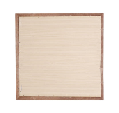 Beige Cappuccino Vanity Mirror - 38" Wall Mounted