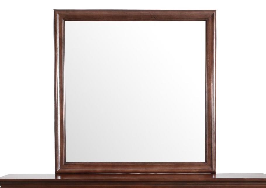 Beige Cappuccino Vanity Mirror - 38" Wall Mounted