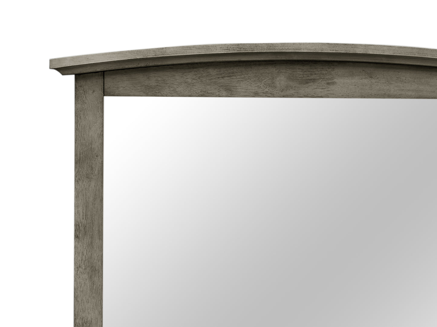 Gray Farmhouse Vanity Mirror - 37" x 2" Particle Board