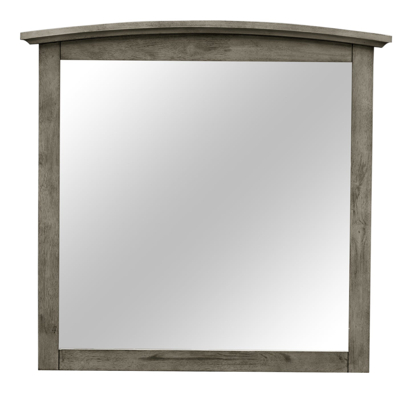 Gray Farmhouse Vanity Mirror - 37" x 2" Particle Board