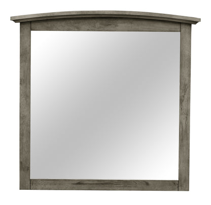 Gray Farmhouse Vanity Mirror - 37" x 2" Particle Board