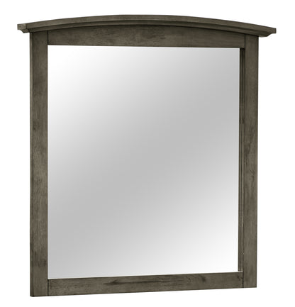 Gray Farmhouse Vanity Mirror - 37" x 2" Particle Board