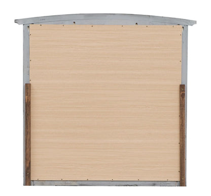 Gray Farmhouse Vanity Mirror - 37" x 2" Particle Board
