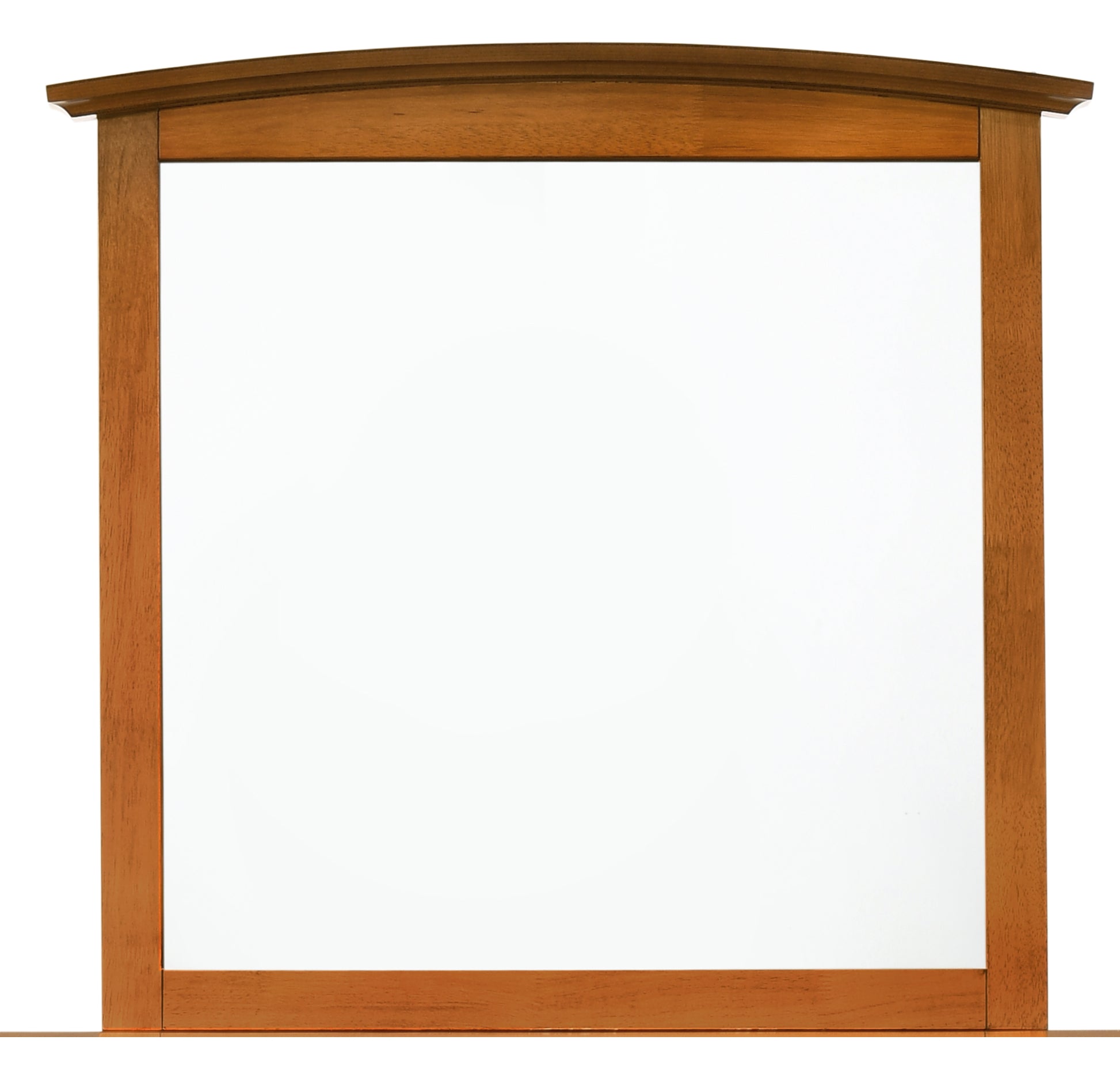 37" Oak Vanity Mirror with Particle Board Frame