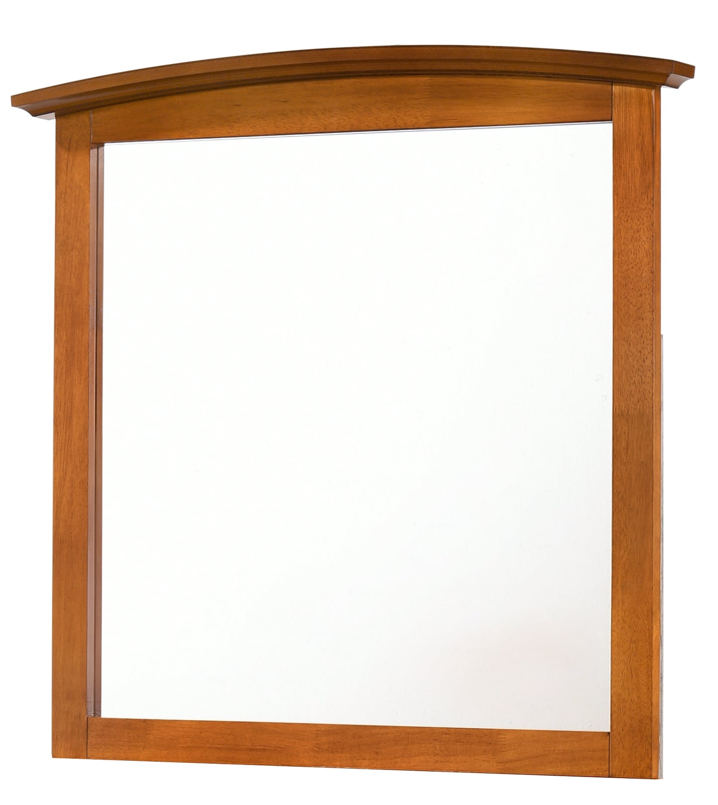 37" Oak Vanity Mirror with Particle Board Frame