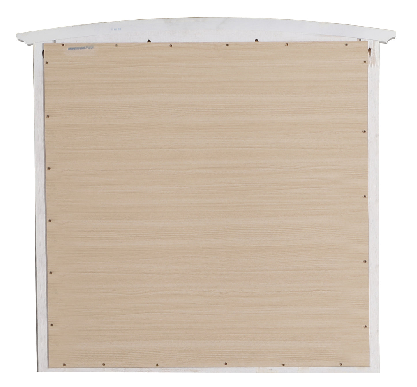 White Farmhouse Vanity Mirror - 37" x 2" Particle Board