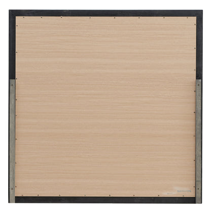 Black Vanity Mirror - 38" Particle Board Frame