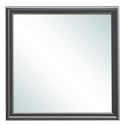 Black Vanity Mirror - 38" Particle Board Frame