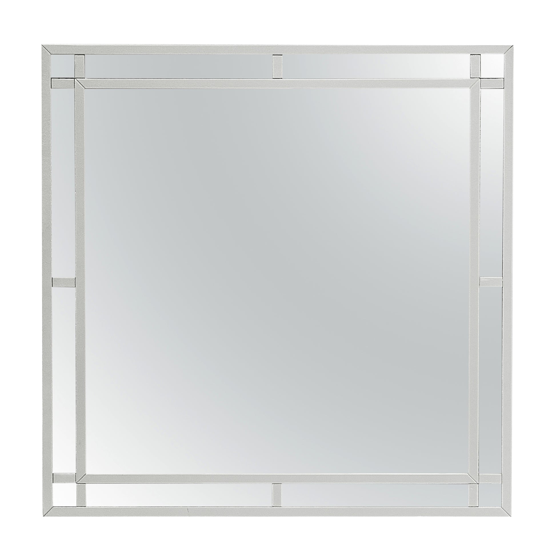 Champagne Finish Vanity Mirror with LED Lights - 38" x 3"