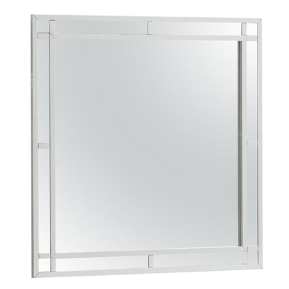 Champagne Finish Vanity Mirror with LED Lights - 38" x 3"