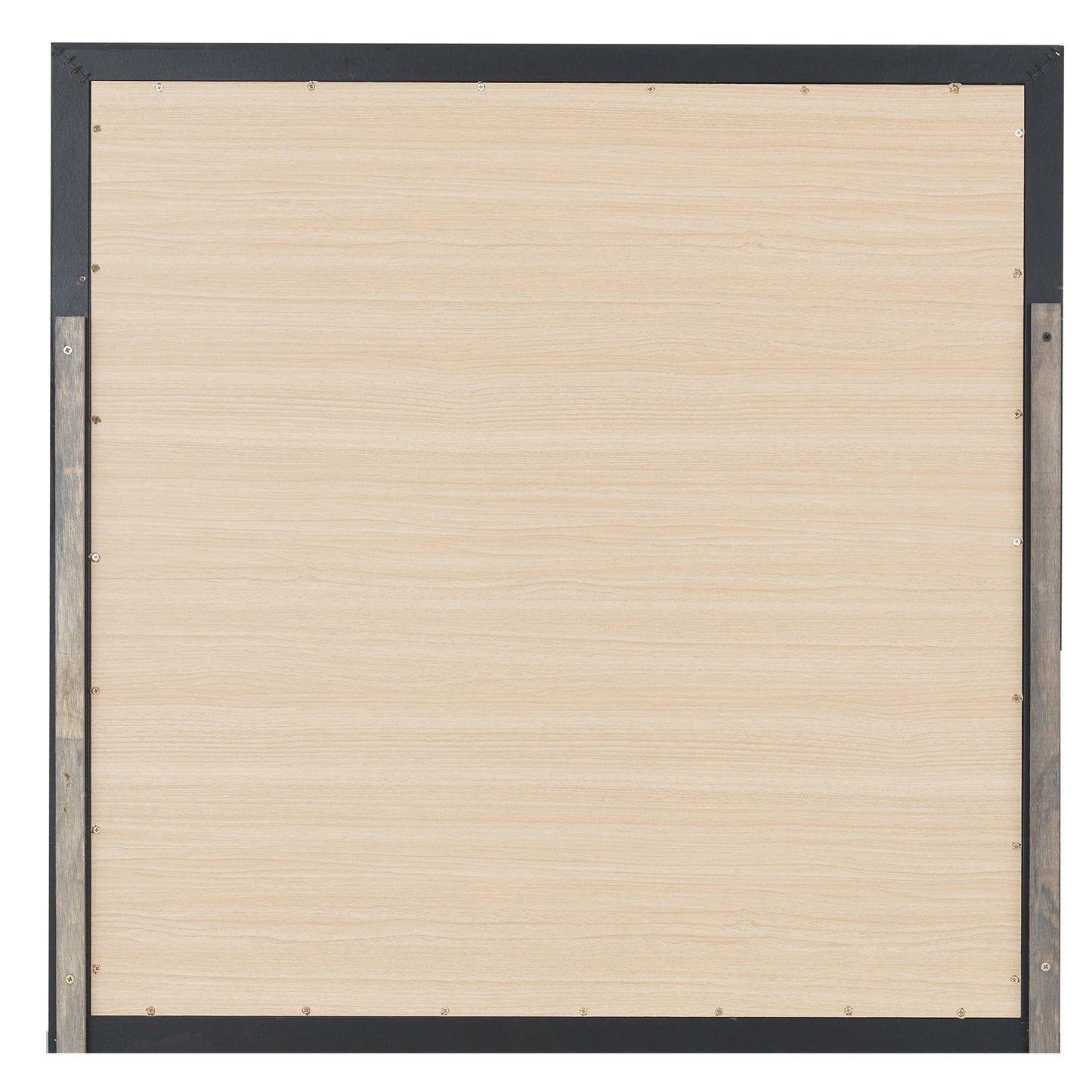 Black Vanity Mirror - 36" Wide Storage Mirror