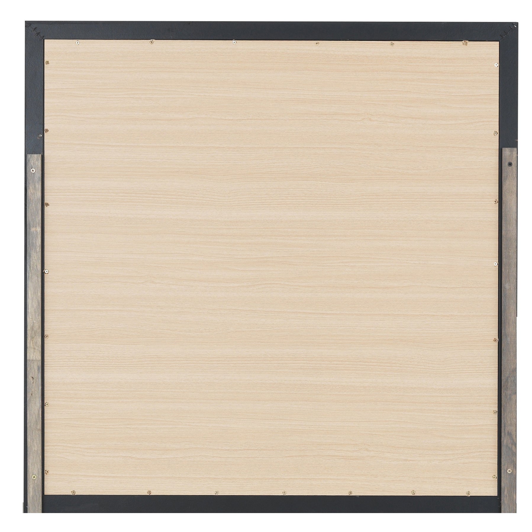 Black Vanity Mirror - 36" Wide Storage Mirror