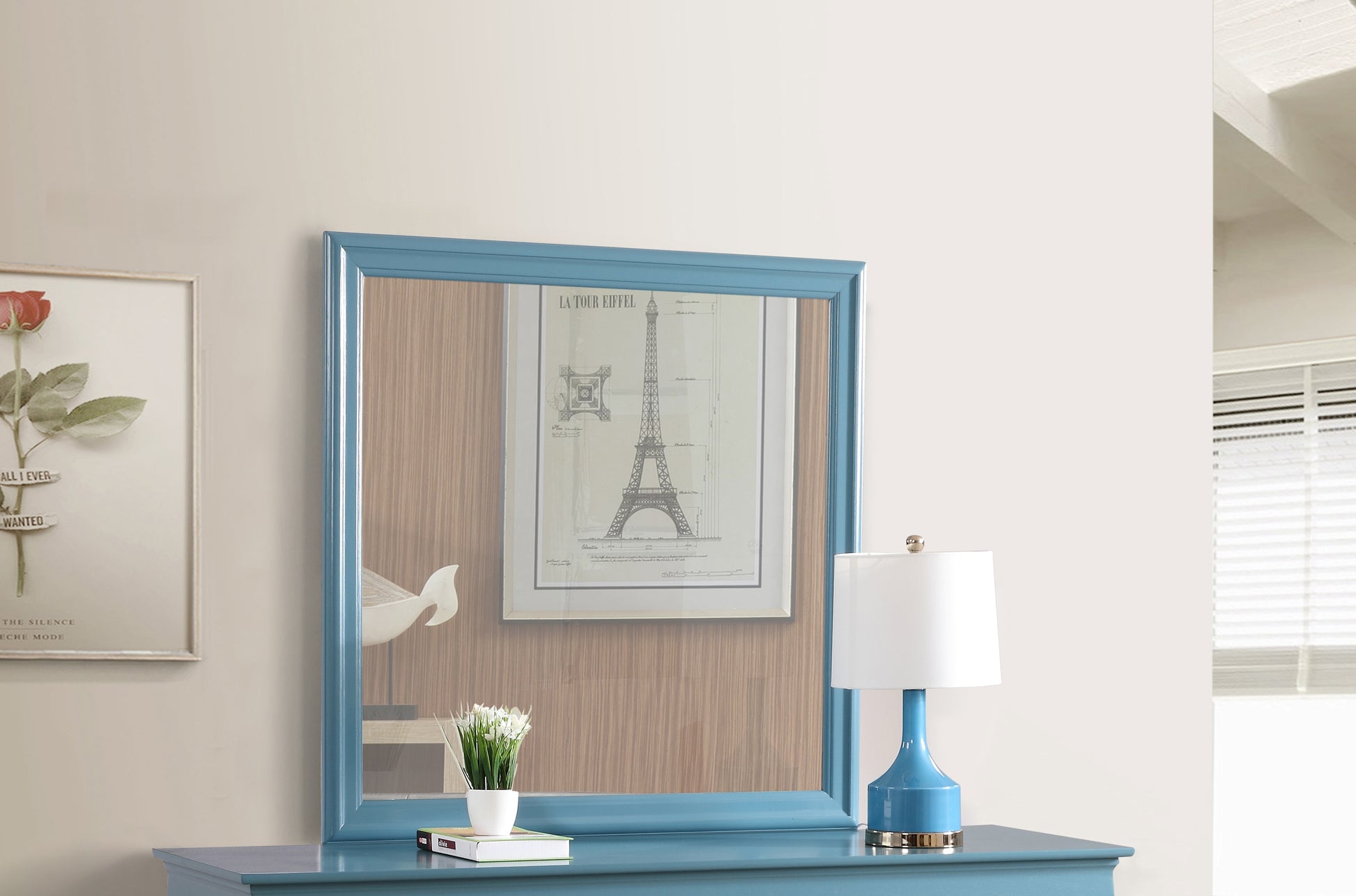 Louis Phillipe G3180-M Mirror , Teal
