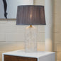 High Quality Hotel European Modern Bed Side nightstand Decorative Led Table/desk Lamp Luxora Table Lamp Gold - Clear and Grey  110-120V