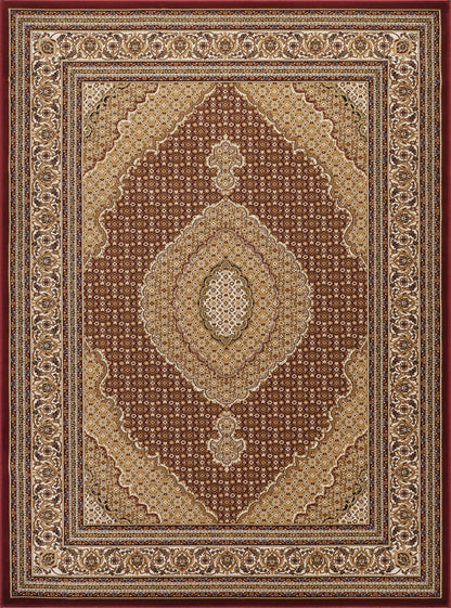 Manchester GC_HER5004 Red 5 ft. 3 in. x 7 ft. 3 in. Area Rug