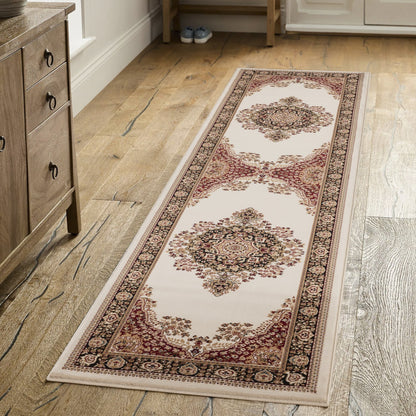 Manchester GC_HER5006 Ivory 2 ft. 7 in. x 9 ft. 10 in. Area Rug