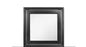 SHAKER CROCODILE METALLIC GREY MIRROR