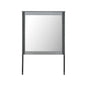 Lorenzo Silver Mirror