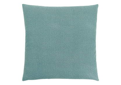 Pillows, 18 X 18 Square, Insert Included, Decorative Throw, Accent, Sofa, Couch, Bedroom, Light Green Hypoallergenic Polyester, Modern