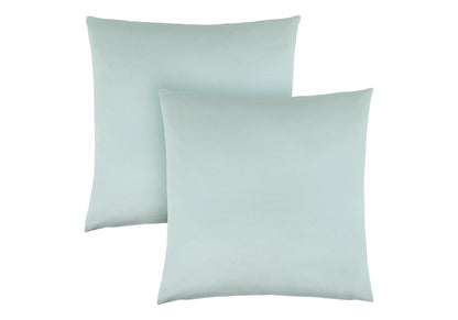 Pillows, Set Of 2, 18 X 18 Square, Insert Included, Decorative Throw, Accent, Sofa, Couch, Bedroom, Mint Green Hypoallergenic Polyester, Modern