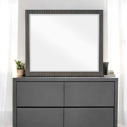 Clayten Espresso Finish Mirror