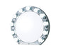 Noralie Mirrored & Faux Diamonds Accent Mirror (Assembled)