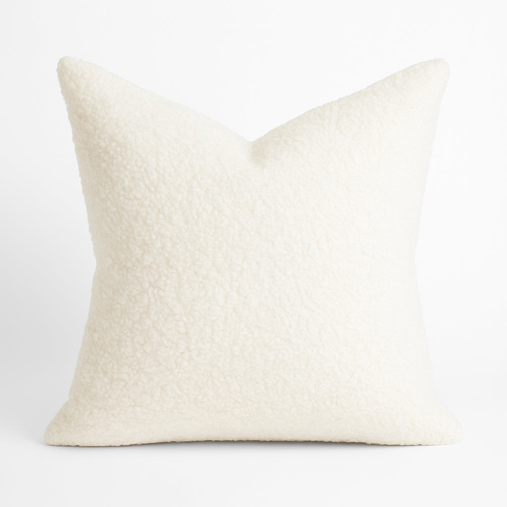Homey COZY Sherpa Throw Pillow – Plush, Full & Stylish Support for Sofas & Beds