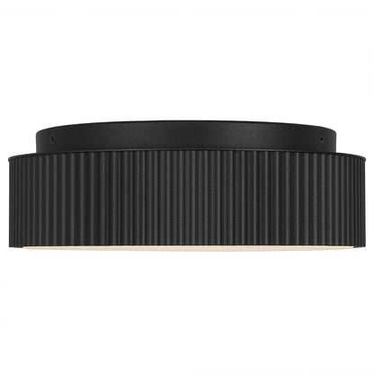 Black LED Flush Mount Ceiling Light - 9 Inch