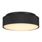 9 inch Black LED Flush Mount
