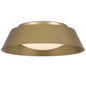 11 inch Brass LED Flush Mount